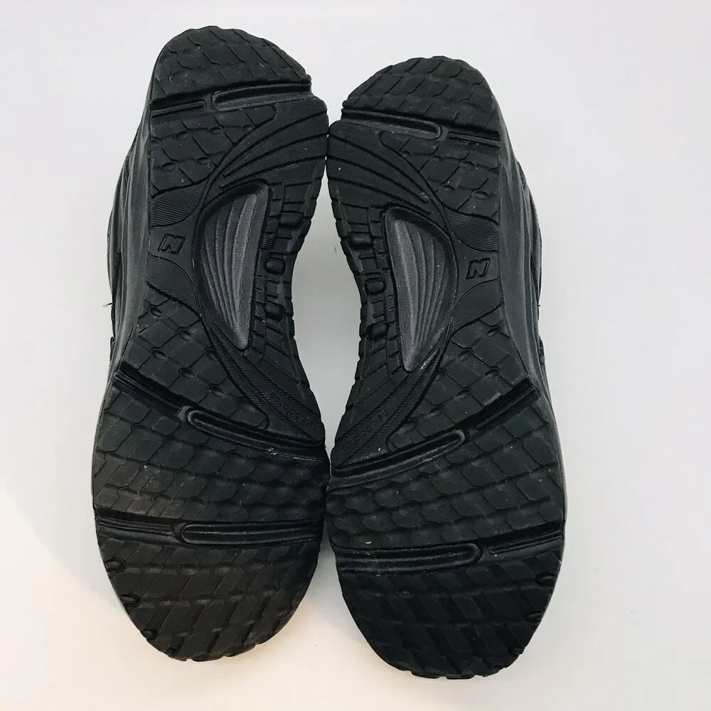 New Balance WW410BK Walking Shoes Women's 9.5 Black Lace Up Low Top Sneakers